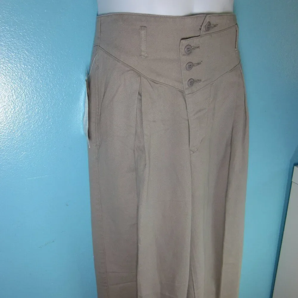 Millers Outpost VINTAGE 1973 Mens Size 34 x 32 Pleat Front Chino Cotton Pants